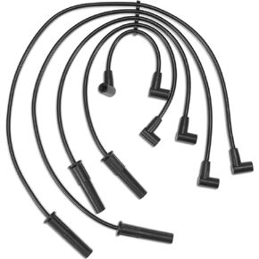 A-Premium Spark Plug Wire Compatible with Chevrolet S10/LLV 1988-1993, Astro 1988-1990 & GMC S15/Safari 1988-1990, Sonoma1991-1993, 2.5L, Replace# 12073990 5-PC Set