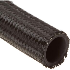Vibrant Performance 5ft Roll -16 Black Nylon Braided Flex Hose