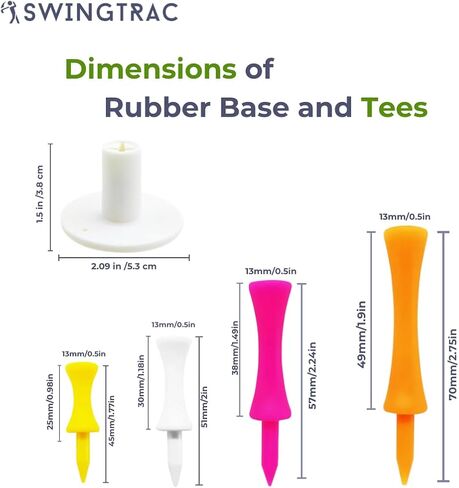 حصيرة الجولف | حصيرة ضرب الجولف | ممارسة سجادات الجولف الداخلية والخارجية | العشب الاصطناعي للجولف حصيرة خضراء | بساط تقطيع الجولف للفناء الخلفي مع 12 تي شيرت مطاطي (4x3) (العشب الاصطناعي الاحترافي) in Kuwait