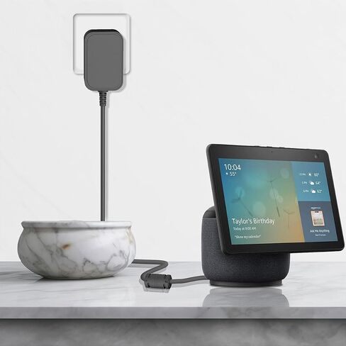 سلك طاقة شاحن عرض الصدى 30 وات للجيل الثالث من Alexa Echo، والجيل الرابع من Echo، وEcho Show 8 10 15، وEcho Plus الجيل الثاني، ومحول الطاقة البديل Echo Show K3V1N9 in Saudi Arabia