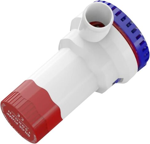 MAKERELE 12V 1500GPH Low Noise Electric Bilge Pump, Non-automatic Pump For Water Tank Pool Yacht RVS Ets in Kuwait