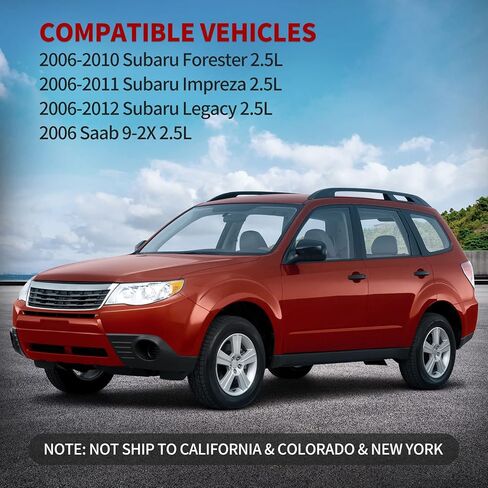 محول حفاز YITAMOTOR متوافق مع 2006 2007 2008 2009 2010 سوبارو فورستر | سوبارو امبريزا 2006-2011 | 06-12 سوبارو أوت باك آند ليجاسي | 2006 ساب 9-2X 2.5L (متوافق مع وكالة حماية البيئة) in Kuwait