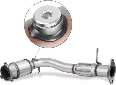 YITAMOTOR Catalytic Converter Compatible with 10-14 Chevy Equinox GMC Terrain 2010 2011 2012 2013 2014 Captiva Sport 2012 2013 2014 2015 2.4L Direct-Fit (EPA Compliant) in Saudi Arabia