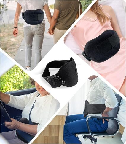 وسادة تدفئة لآلام الظهر بدون أسلاك، وسادة تدفئة للحيض لتخفيف تشنجات الدورة الشهرية، آلام الدورة الشهرية، آلام أسفل الظهر، آلام الظهر، بطارية 3000 مللي أمبير في الساعة وسادة تدفئة كهربائية محمولة in Kuwait