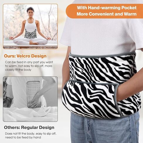 Heating Pads for Back Pain and Cramps Relief 49"X12" Large Menstrual Heating Pad for Period, Upgraded 4 Timer Auto Off & 6 Heat Level Electric Heat Pad for Abdominal Neck Shoulder Pain Relief. in Saudi Arabia