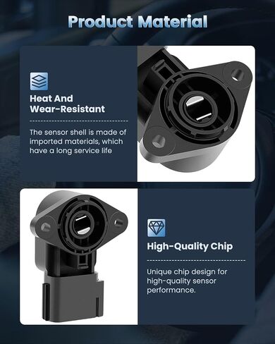 ECCPP Throttle Position Sensor Fit for Ford for Lincoln 2.0L-6.8L 1989-2017 3L5Z-9B989AA TPS Sensor in Saudi Arabia