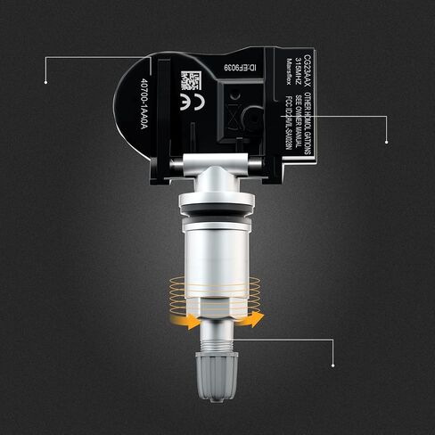 مستشعر Marsflex TPMS متوافق مع نظام مراقبة ضغط الإطارات المبرمج لنيسان إنفينيتي يستبدل # 40700-1AA0B 40700-3AN0A، 40700-3AN0B، 40700-3AN0D، 40700-JA00C، 40700-JA01B، 40700-JA02B 315MHZ in Saudi Arabia
