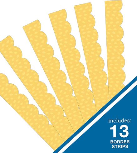 Carson Dellosa Grow Together 36 Feet of Floral Garden Bulletin Board Borders, Straight Floral Classroom Borders for Bulletin Board and White Board, Flower Classroom Décor and Spring Classroom Décor in Saudi Arabia