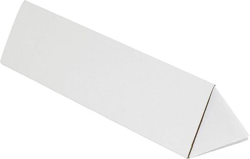 BOX USA BMTM224 Triangle Mailing Tubes, 2" x 24-1/4", Oyster White (Pack of 50) in Saudi Arabia