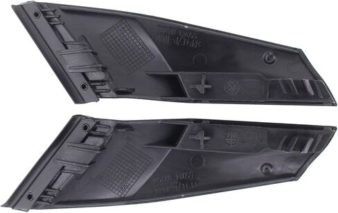 XtremeAmazing الجبهة ممسحة زجاج أمامي الجانب القلنسوة تمديد غطاء الكسوة الحاجز لتويوتا كورولا 2014-2019 الجانب الأيسر والأيمن in Kuwait