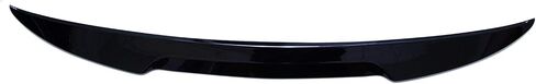 2011-2018 V Style Rear Spoiler Wing متوافق مع Volkswagen VW Jetta Sedan Trunk Duckbill 2012 2013 2014 2015 2016 2017 (أسود لامع) in Saudi Arabia