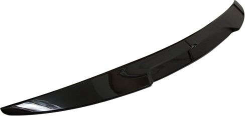 2011-2018 V Style Rear Spoiler Wing متوافق مع Volkswagen VW Jetta Sedan Trunk Duckbill 2012 2013 2014 2015 2016 2017 (أسود لامع) in Saudi Arabia