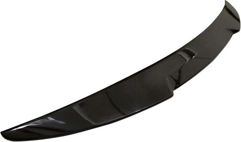 2011-2018 V Style Rear Spoiler Wing متوافق مع Volkswagen VW Jetta Sedan Trunk Duckbill 2012 2013 2014 2015 2016 2017 (أسود لامع) in Saudi Arabia
