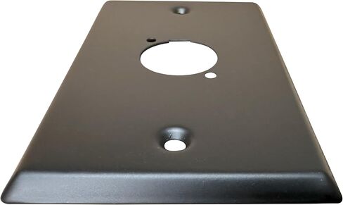 لوحة حائط DIYTECH XLR فارغة ومجموعة لوحة XLR - مثالية لإعدادات الصوت الاحترافية في الاستوديوهات والمسارح وغرف المؤتمرات - سهلة التركيب وتصميم متين (4 منافذ سوداء) in Kuwait