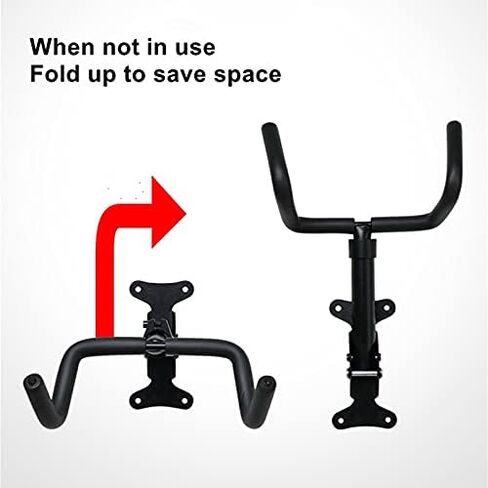 Bike Wall Mount Adjustable Bike Hanger Bicycle Rack Foldable Bicycle Storage Horizontal Bike Rack Bike Hook for Garage Indoor 1PC in Kuwait