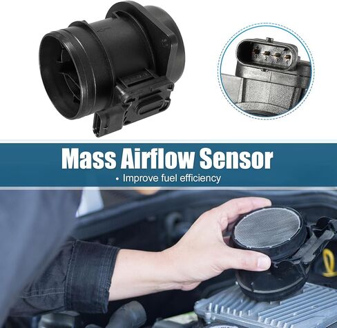 uxcell 1 Pcs Car Mass Air Flow Meter MAF Sensor for VW Arteon 2019-2021 for VW Passat 2.0L 2018-2022 for VW Tiguan 2018-2023 for Audi A3 A4 2.0L 2017-2020 in Saudi Arabia