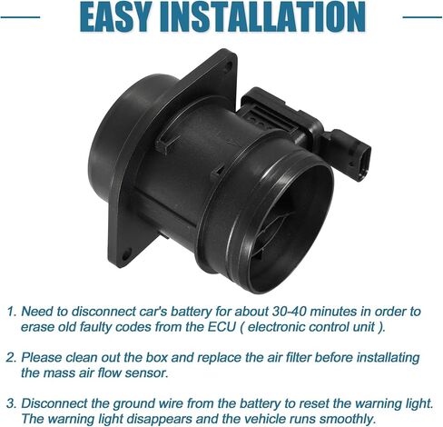 uxcell 1 Pcs Car Mass Air Flow Meter MAF Sensor for VW Arteon 2019-2021 for VW Passat 2.0L 2018-2022 for VW Tiguan 2018-2023 for Audi A3 A4 2.0L 2017-2020 in Saudi Arabia
