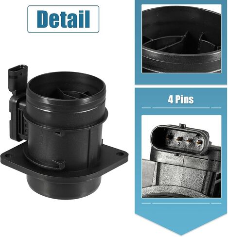 uxcell 1 Pcs Car Mass Air Flow Meter MAF Sensor for VW Arteon 2019-2021 for VW Passat 2.0L 2018-2022 for VW Tiguan 2018-2023 for Audi A3 A4 2.0L 2017-2020 in Saudi Arabia