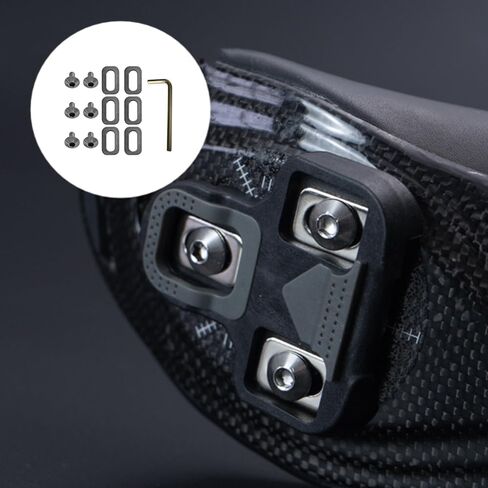 13 Pcs Bike Shoe Cleat Mounting Screw Cycling Pedals Cleat Screw for SPD-SL System Shoes Indoor Outdoor Road Bicycle Cleat Set in Saudi Arabia