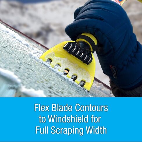 SubZero 14170 42" Ultimate Polar Vortex Crossover Snowbroom for Car with Pivoting Head and Integrated Snow Scraper in Kuwait