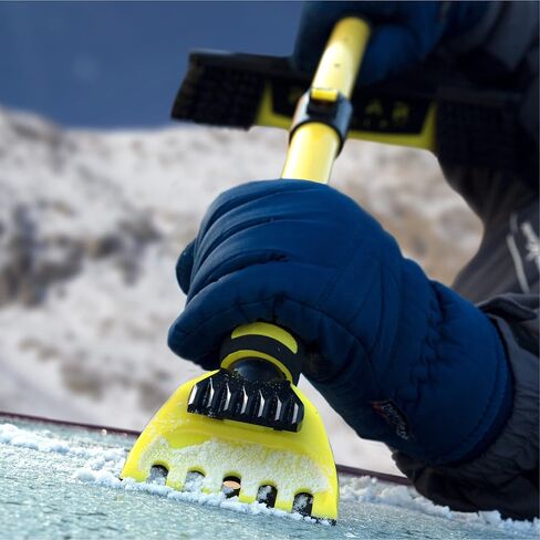 SubZero 14170 42" Ultimate Polar Vortex Crossover Snowbroom for Car with Pivoting Head and Integrated Snow Scraper in Kuwait