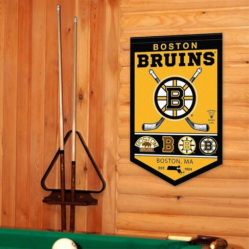 Boston Bruins Heritage History Banner Pennant in Saudi Arabia