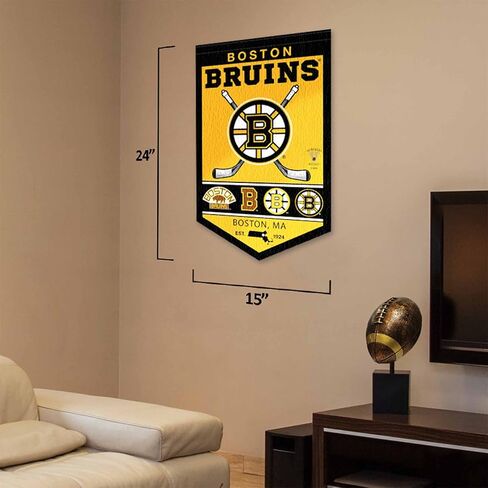 Boston Bruins Heritage History Banner Pennant in Saudi Arabia
