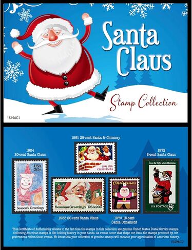 بطاقة طابع بريد سانتا الولايات المتحدة in Kuwait