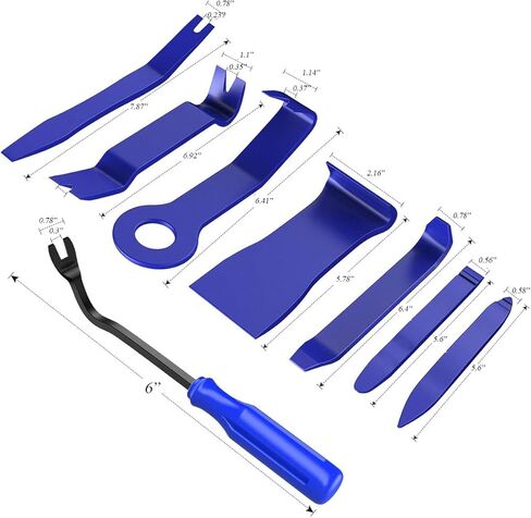 مجموعة أدوات مع فرشاة تنظيف باللون الأزرق in Kuwait