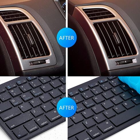 Universal Cleaning Gel for Car,Car Detailing Tools,Cleaning Supplies, Detailing Putty Gel Detail Tools Car Interior Cleaner Laptop Cleaner, Home, Office, PC, Laptops, Keyboard(Blue) in Kuwait