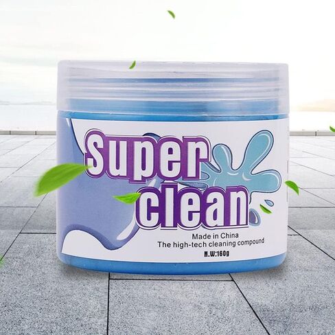 Universal Cleaning Gel for Car,Car Detailing Tools,Cleaning Supplies, Detailing Putty Gel Detail Tools Car Interior Cleaner Laptop Cleaner, Home, Office, PC, Laptops, Keyboard(Blue) in Kuwait