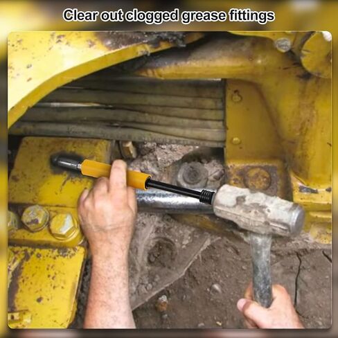 مجموعة تجديد مفاصل الشحوم، مانع تركيب الشحوم لتنظيف الشحوم المجففة القديمة من الأعمدة والبطانات والدبابيس والمفاصل وما إلى ذلك. أداة تنظيف ملائمة للشحوم في جميع الصناعات والزراعة والحديقة وغيرها in Kuwait