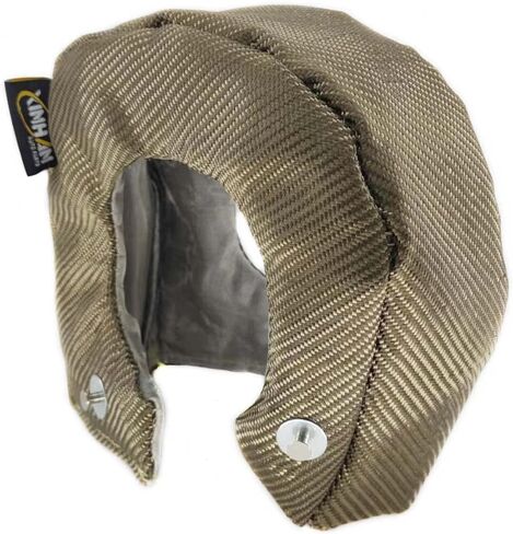 T4 الشاحن التربيني غطاء درع الحرارة ألياف التيتانيوم توربو بطانية داخلية عالية السيليكا القماش والفولاذ المقاوم للصدأ محبوك شبكة سلكية بطانة داخلية in Kuwait