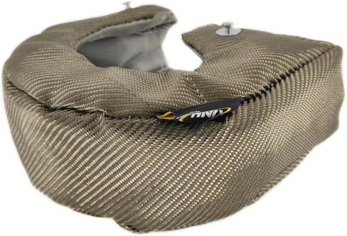 T4 الشاحن التربيني غطاء درع الحرارة ألياف التيتانيوم توربو بطانية داخلية عالية السيليكا القماش والفولاذ المقاوم للصدأ محبوك شبكة سلكية بطانة داخلية in Kuwait