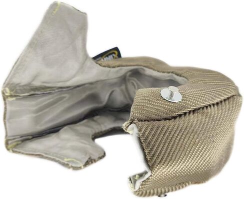 T4 الشاحن التربيني غطاء درع الحرارة ألياف التيتانيوم توربو بطانية داخلية عالية السيليكا القماش والفولاذ المقاوم للصدأ محبوك شبكة سلكية بطانة داخلية in Kuwait