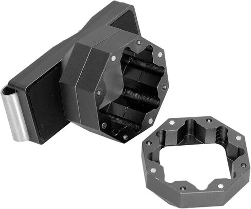 حامل طباشير البلياردو من Asixxsix، حامل طباشير مغناطيسي للجيب، مشبك حزام سنوكر مغناطيسي من الألومنيوم مع صندوق طباشير وصفائح حديدية محمولة، حامل طباشير البلياردو، ملحقات البلياردو in Kuwait