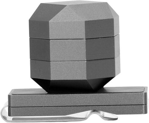 حامل طباشير البلياردو من Asixxsix، حامل طباشير مغناطيسي للجيب، مشبك حزام سنوكر مغناطيسي من الألومنيوم مع صندوق طباشير وصفائح حديدية محمولة، حامل طباشير البلياردو، ملحقات البلياردو in Kuwait