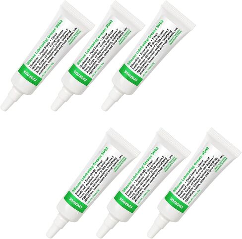SG02 Faucet Grease Food Grade Silicone Grease for O-Rings in Faucet, Garden Hoses, Dielectric, Plastic Material Lubrication 0.35OZ(10g) x3 Pack in Saudi Arabia