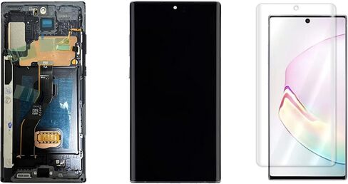 OLED Screen for Galaxy Note10 Plus LCD Screen with Frame Replacement for Samsung Galaxy Note10 Plus 5G SM-N975U SM-N975F/DS 6.8" LCD Screen Display Touch Digitizer with Frame+Tool in Saudi Arabia