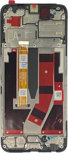 استبدال مجموعة شاشة LCD تعمل باللمس لجهاز Oneplus Nord N300 5G 6.56 بوصة شاشة LCD محول رقمي لشاشة تعمل باللمس أسود (مع إطار) in Kuwait