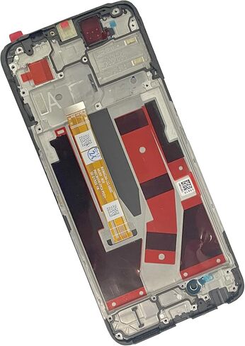 استبدال مجموعة شاشة LCD تعمل باللمس لجهاز Oneplus Nord N300 5G 6.56 بوصة شاشة LCD محول رقمي لشاشة تعمل باللمس أسود (مع إطار) in Kuwait