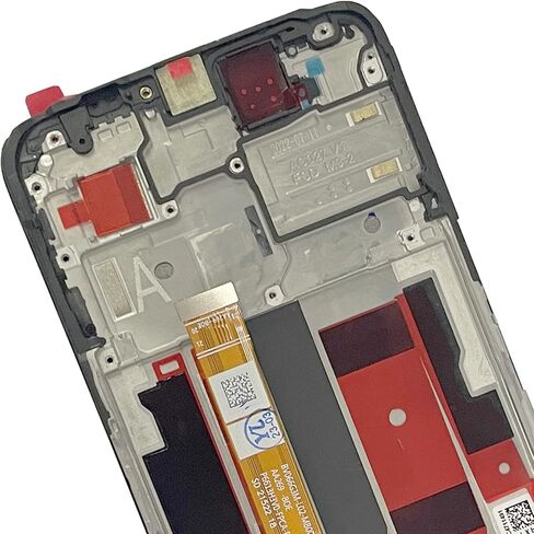 استبدال مجموعة شاشة LCD تعمل باللمس لجهاز Oneplus Nord N300 5G 6.56 بوصة شاشة LCD محول رقمي لشاشة تعمل باللمس أسود (مع إطار) in Kuwait