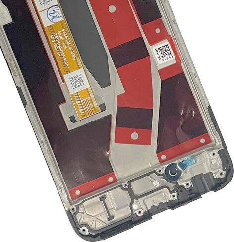 استبدال مجموعة شاشة LCD تعمل باللمس لجهاز Oneplus Nord N300 5G 6.56 بوصة شاشة LCD محول رقمي لشاشة تعمل باللمس أسود (مع إطار) in Kuwait