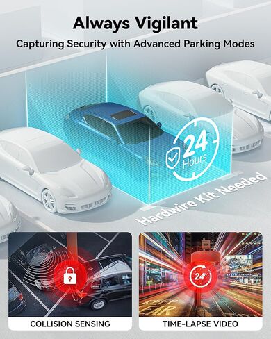 كاميرا أمامية REDTIGER 4K Dash Cam، تحكم في تطبيق Wi-Fi 5G، كاميرا داش بشاشة تعمل باللمس 3.18 بوصة للسيارات، رؤية ليلية 2160P UHD، بطاقة مجانية 32 جيجابايت، زاوية واسعة 160 درجة، نظام تحديد المواقع المدمج، وضع انتظار السيارات، تسجيل حلقي (F8) in Kuwait