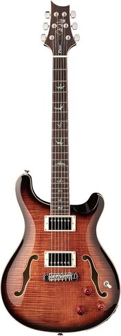 PRS Paul Reed Smith 6 String SE Hollowbody II Piezo، انفجار الذهب الأسود، اليمين (105537:BG) in Saudi Arabia