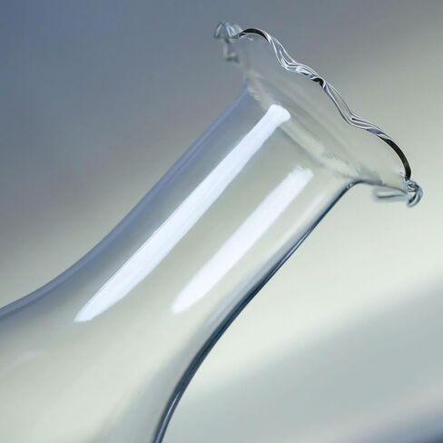 مصابيح كيروسين كبيرة قديمة فانوس زجاجي شفاف مصباح الكيروسين مصباح زيت ريفي للاستخدام الداخلي إضاءة ديكور المنزل - الموقد الأسود in Kuwait