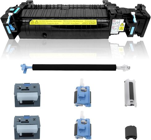 مجموعة صيانة المصهر B5L35A متوافقة مع طابعة HP Color Laserjet M552 M553 M577، مصهر RM2-0011 مع بكرة نقل وصينية، استبدال # B5L35-67901، B5L35-67902،110-120 فولت - ضمان لمدة عامين in Kuwait
