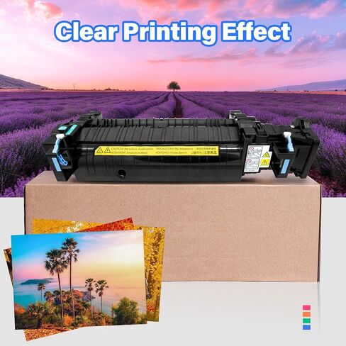 مجموعة صيانة المصهر B5L35A متوافقة مع طابعة HP Color Laserjet M552 M553 M577، مصهر RM2-0011 مع بكرة نقل وصينية، استبدال # B5L35-67901، B5L35-67902،110-120 فولت - ضمان لمدة عامين in Kuwait