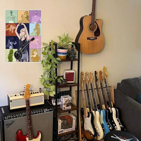 ملصق موسيقى نسائي للمراهقين، ملصقات ألبومات فنية جدارية، ملصق لعشاق الموسيقى، ملصق هدايا عيد الحب للفتيات للمراهقات in Kuwait