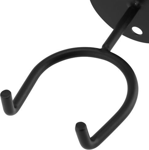 6 PCS Baseball Bat Wall Mount Hanger, Baseball Bat Holder Black, Metal Baseball Bat Holder Baseball Bat Display Rack for Baseball Bats and Memorabilia Ball Storage in Saudi Arabia